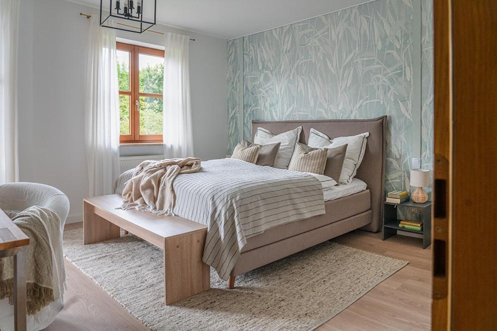 Stilvolle Seewohnung In Utting Utting am Ammersee Exteriör bild